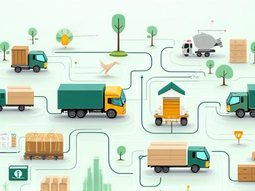 Image representing supply chain optimization in retail